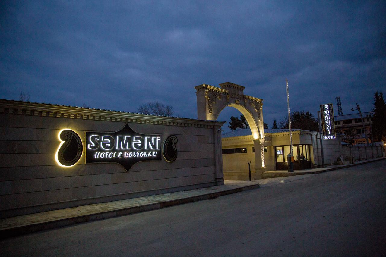 Semeni Hotel & Restaurant Mingacsevir Kültér fotó